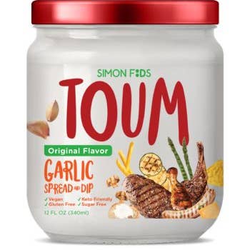 TOUM - Wholesale Dip - TOUM, Garlic Spread & Dip, 12 Fl oz, Vegan, Gluten-free, KO