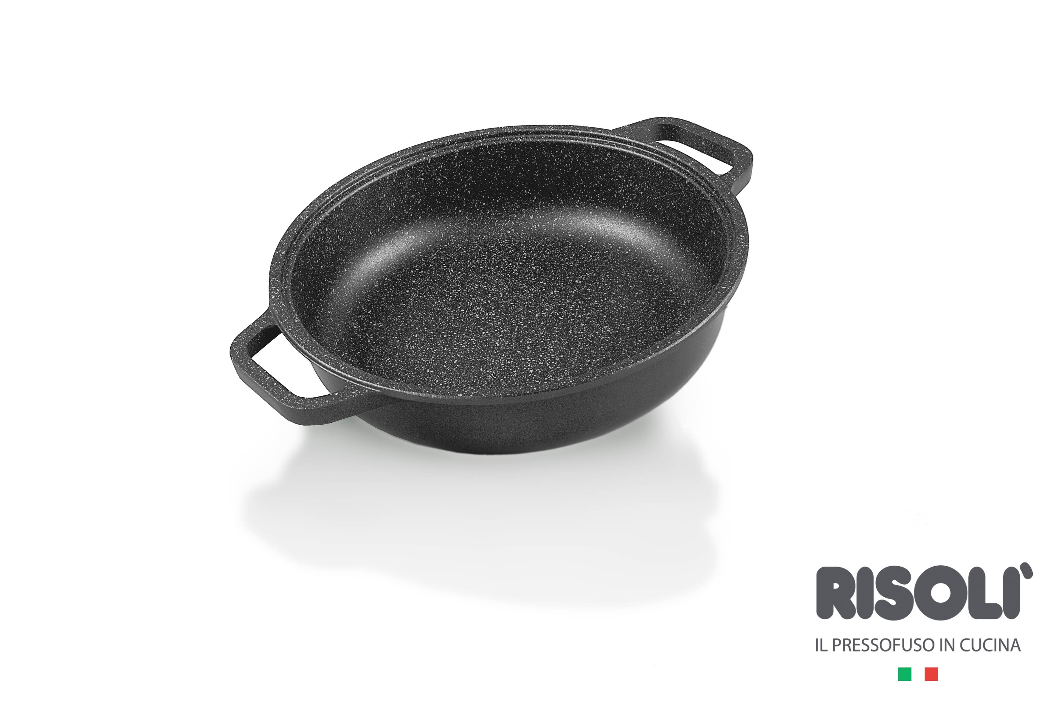 Risoli - Wholesale Pan - SAUCE PAN 'GRANITO' GRAN GOURMET WITHOUT LID WITH SILICON RE1