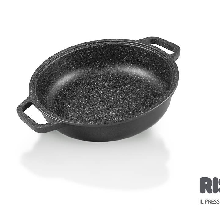 Risoli - Vente Poêles - POÊLE GRAN GOURMET « GRANITE 32 CM » SANS COUVERCLE1