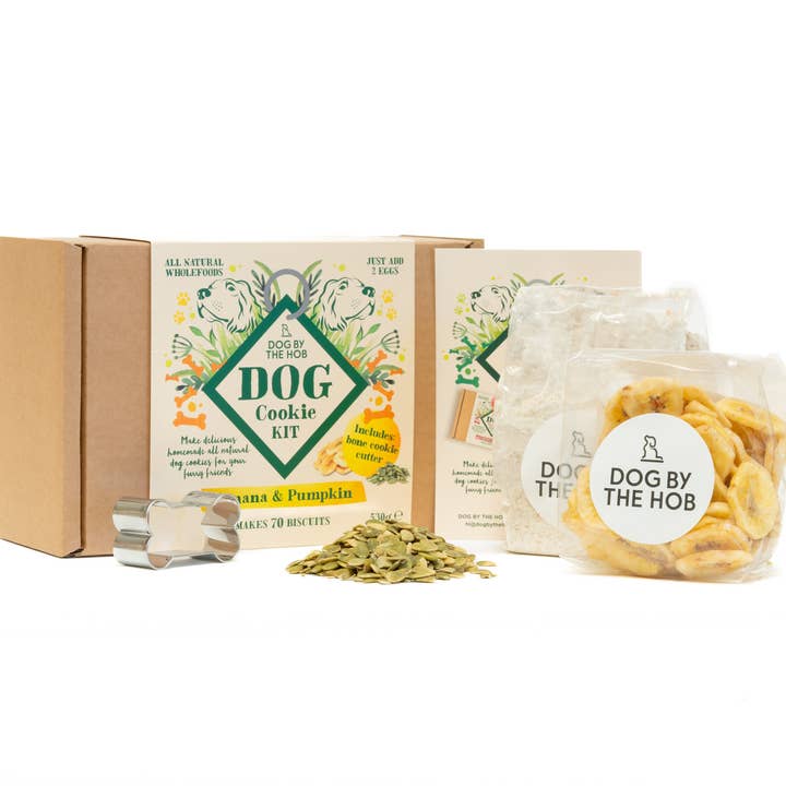 Dog By The Hob – wholesale Pet treats – Dog – Banana & Pumpkin Dog Cookie Making Kit (Dog By The Hob)5
