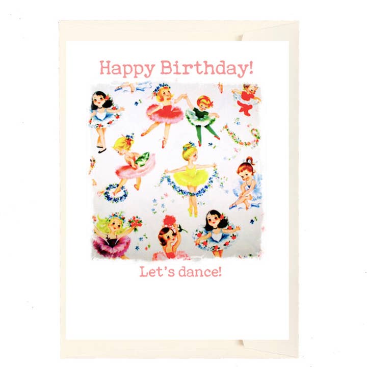Happy Birthday! Let's Dance for wholesale by Paperlove Boutique