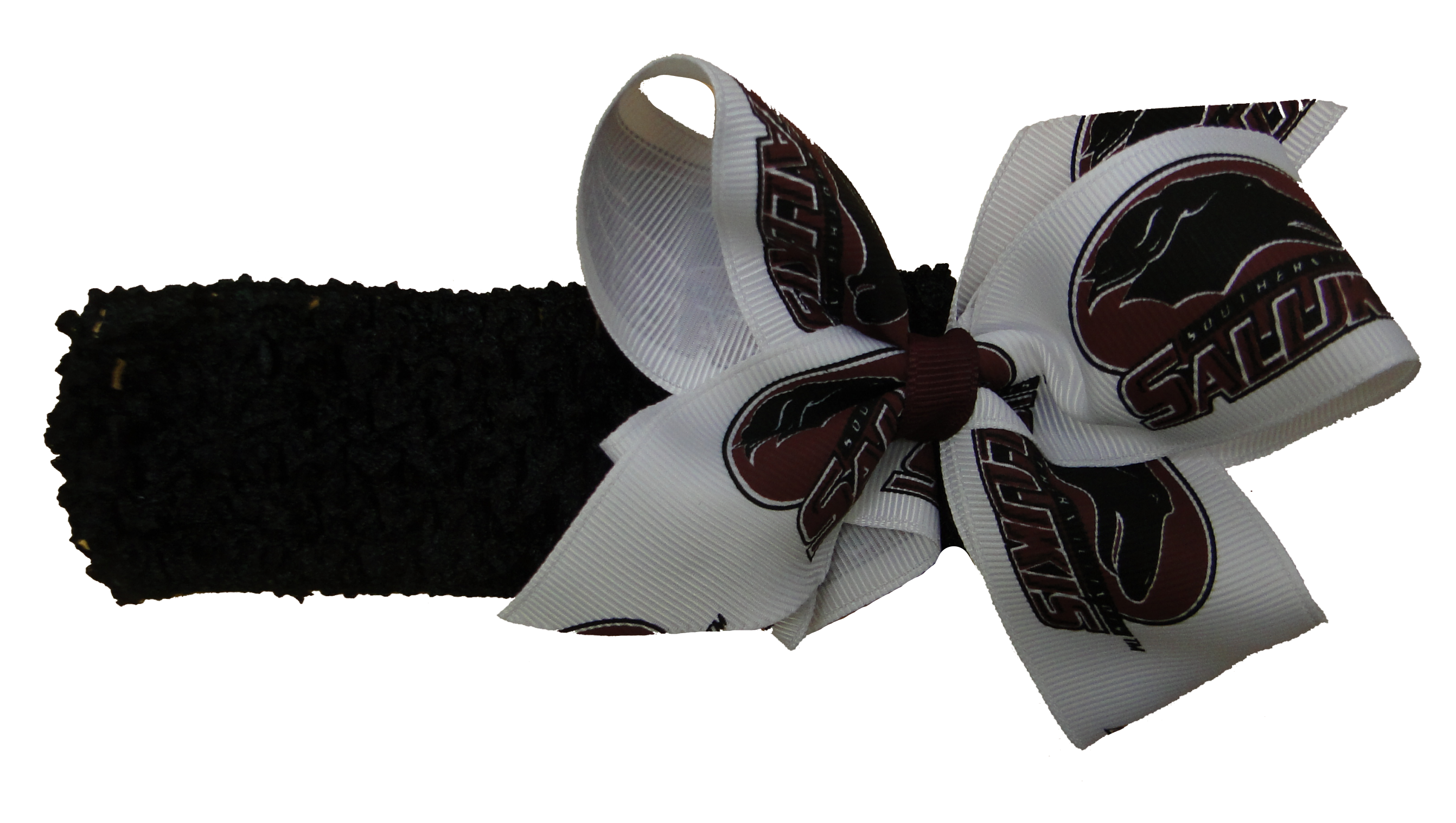 USA Licensed Bows and Accessories – wholesale Fashion headband – women's – Crochet Headband W/ Junior Bow #2618