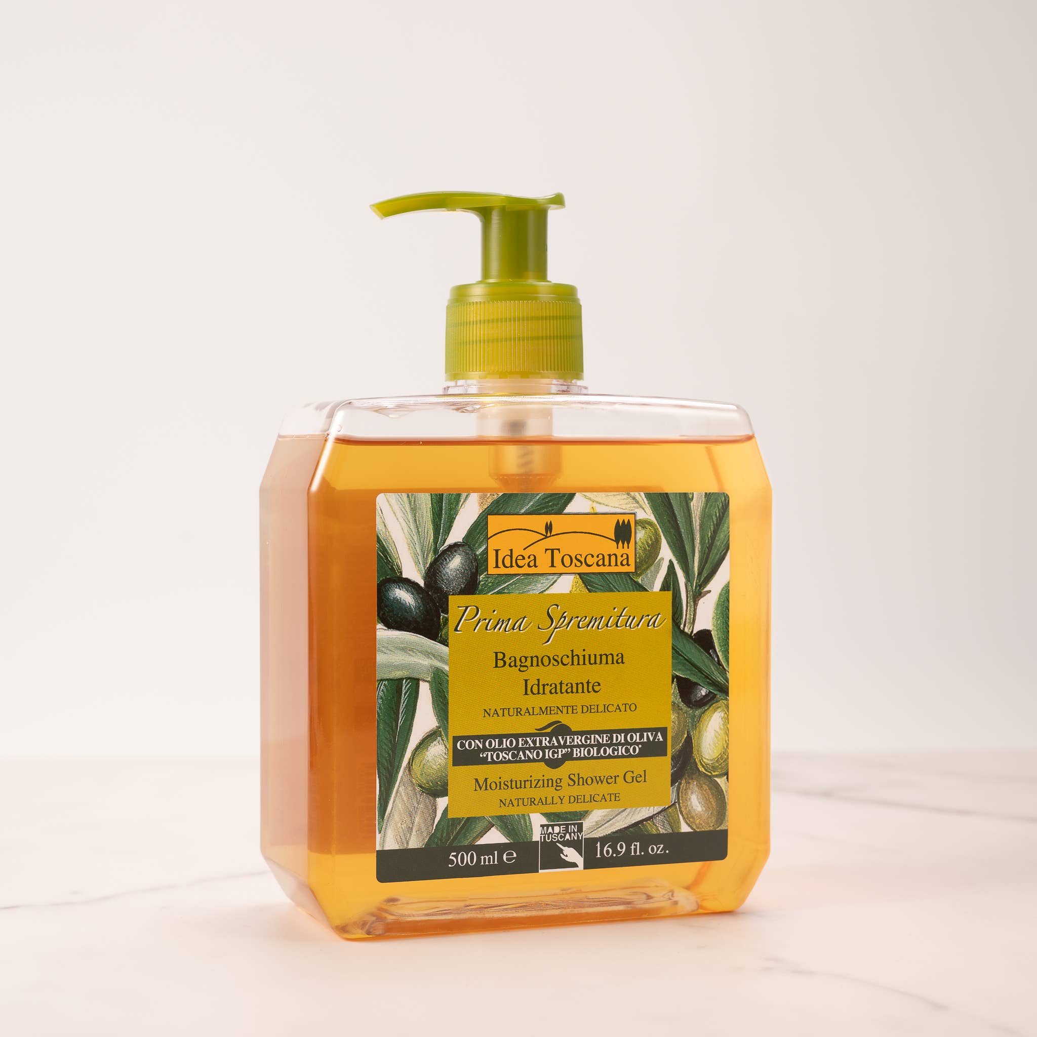 Idea Toscana - Wholesale Body Wash/Shower Gel - NATURAL MOISTURIZING SHOWER GEL MADE IN TUSCANY 500ML2