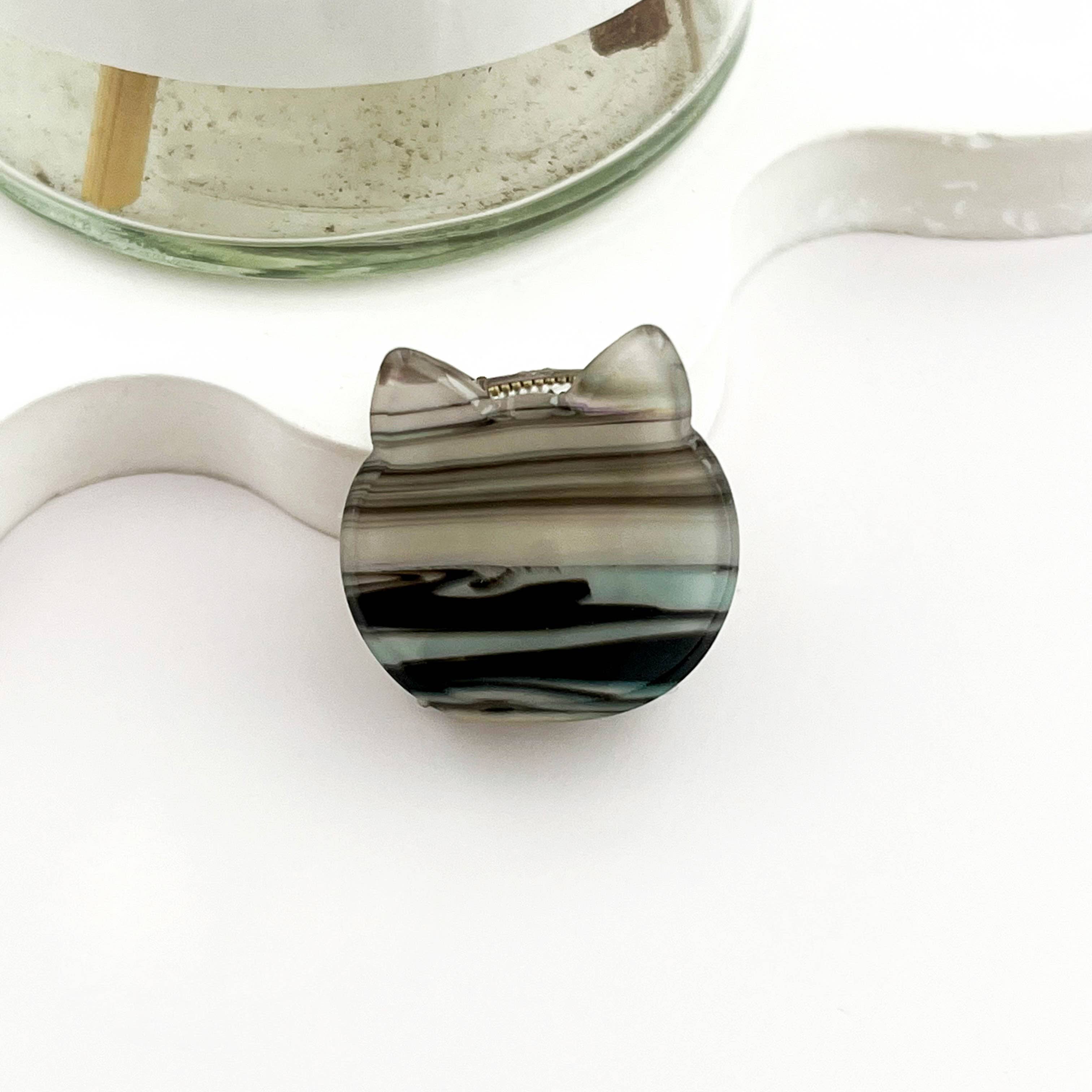 mildstyles - Wholesale Hair Clip - Women's - 🐱 Mini Cat Hair Claw – Cute Acetate Kitty Clip 😻6
