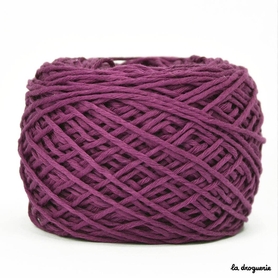 LA DROGUERIE - Wholesale Yarn - Organic cotton flower knitting yarn10