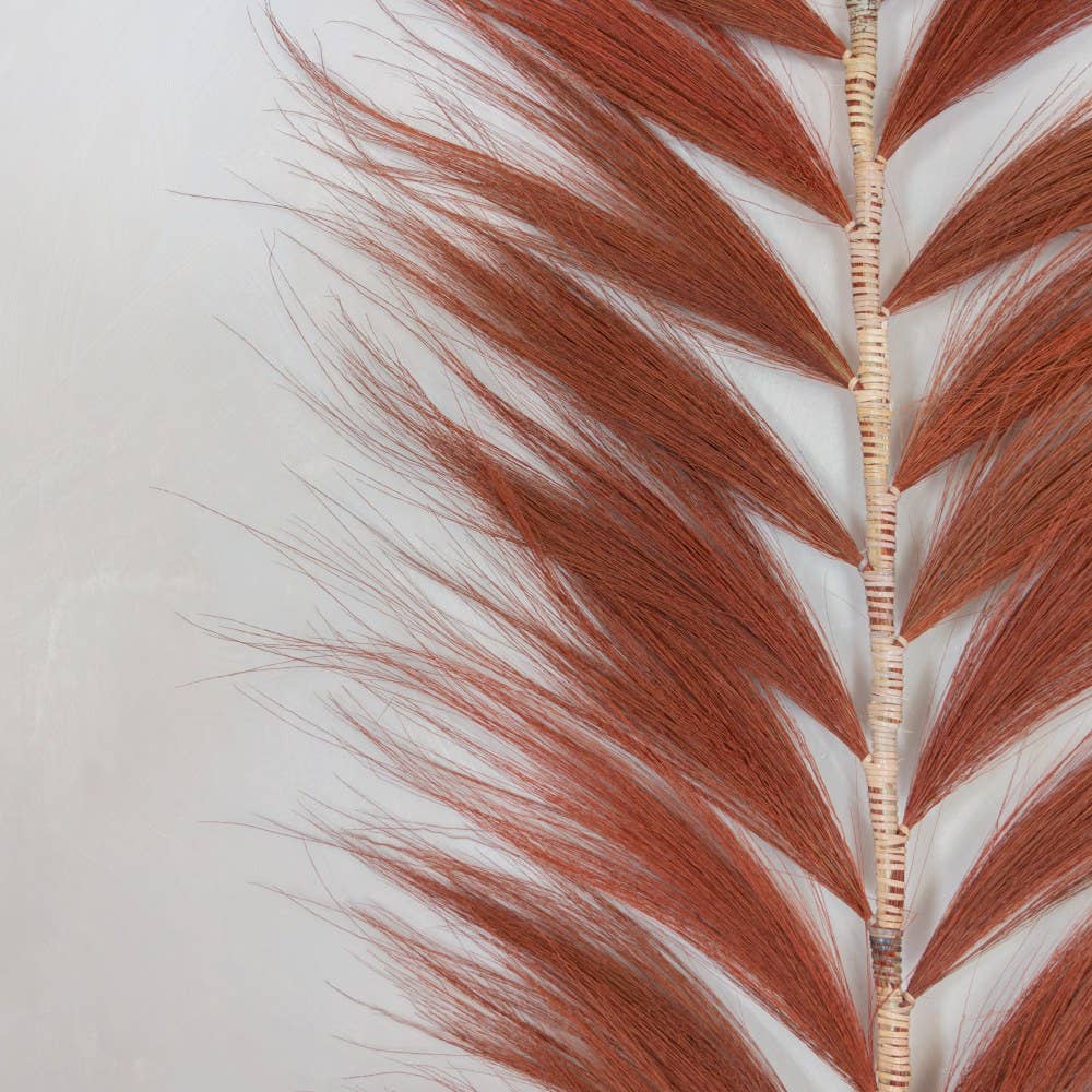 EARTHWARE - Vente Fleur séchée/pressée - Rayung grass brown panache L2