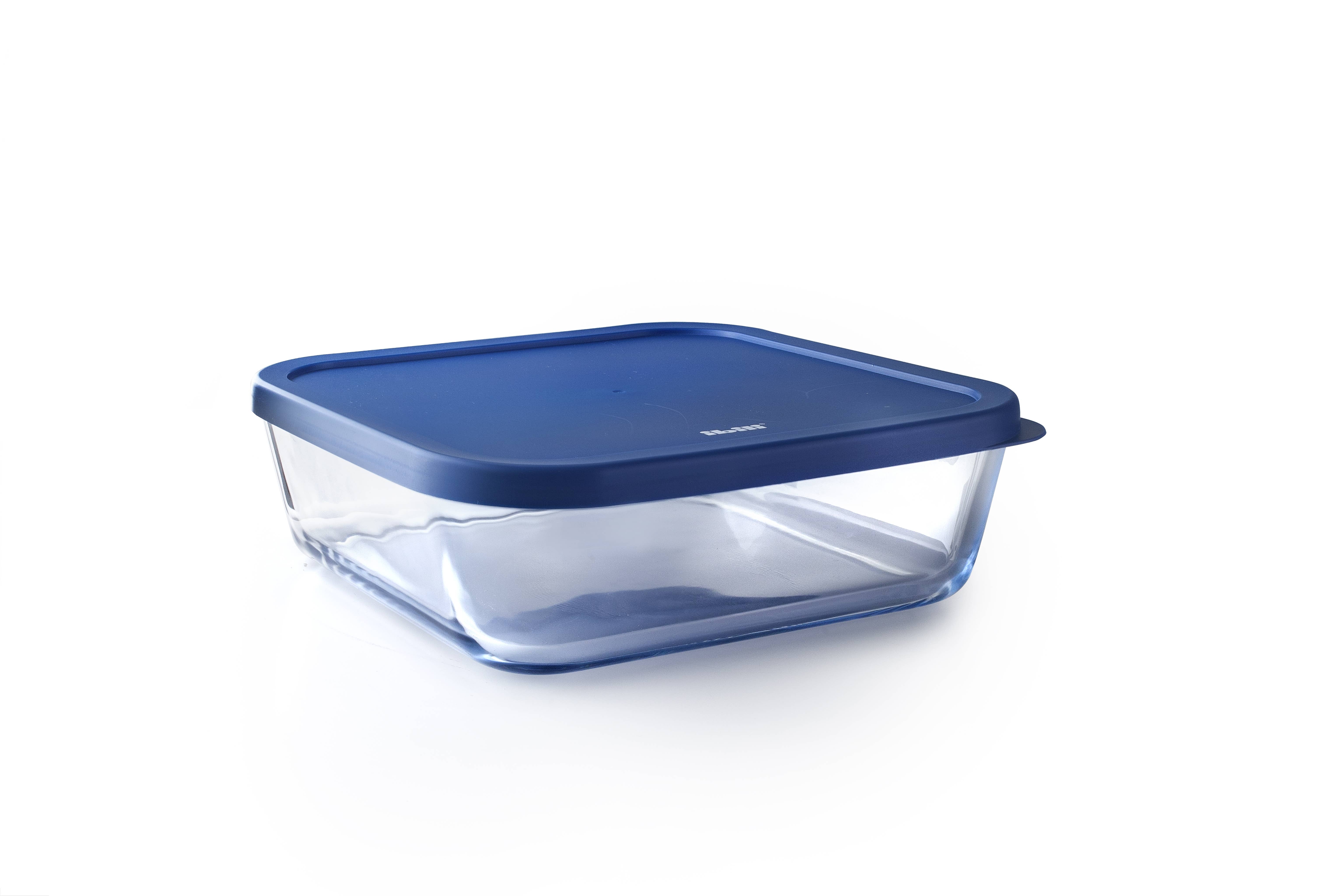 Ibili - Wholesale Food Storage Container - IBILI - Set of 3 Square Eco Tuppers4