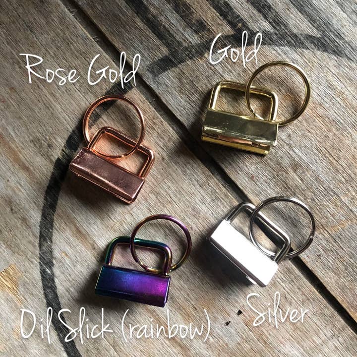 Harriet Handmade Co. - Wholesale Keychain - Women's - Satin Scrunchie Wristlet Keychain -- 20+ Colors!4