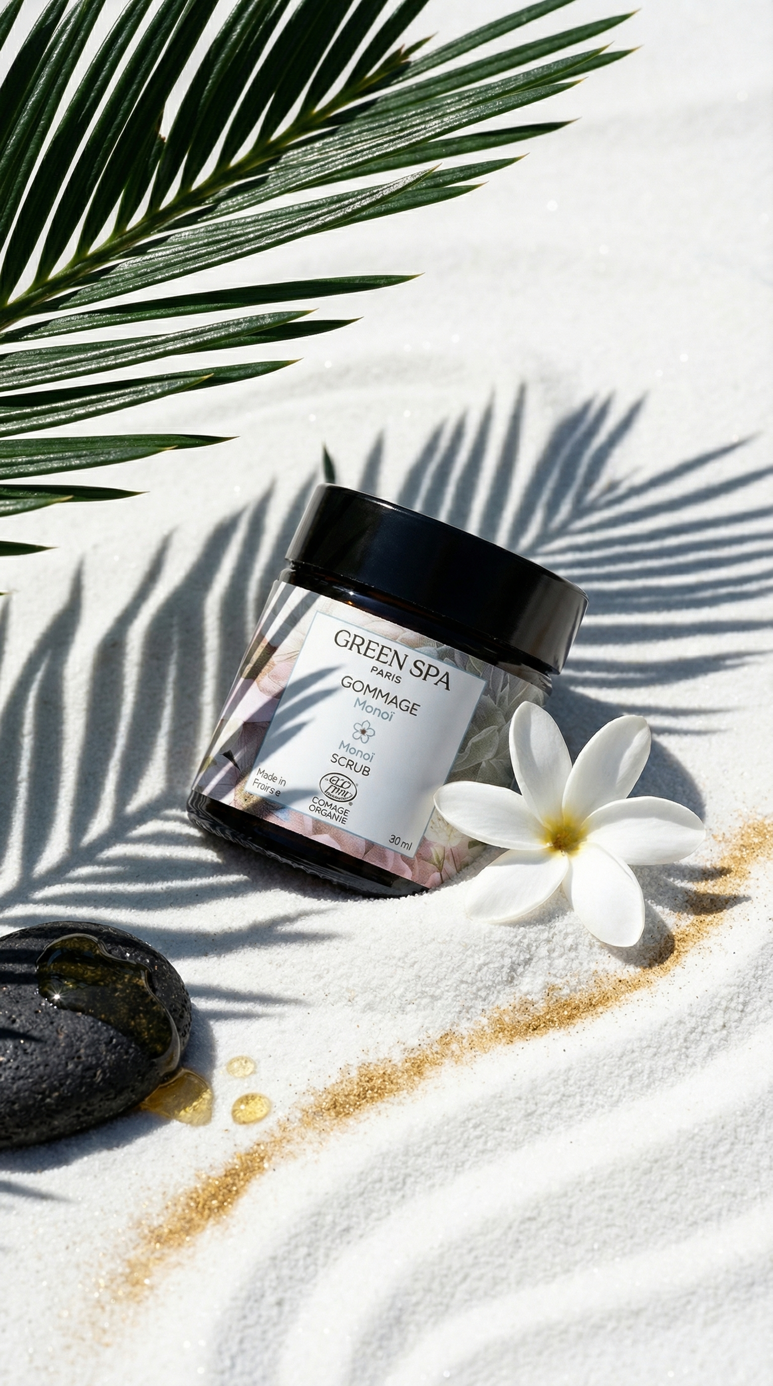 Green Spa - Wholesale Body Scrub/Exfoliant - Monoi scrub*9