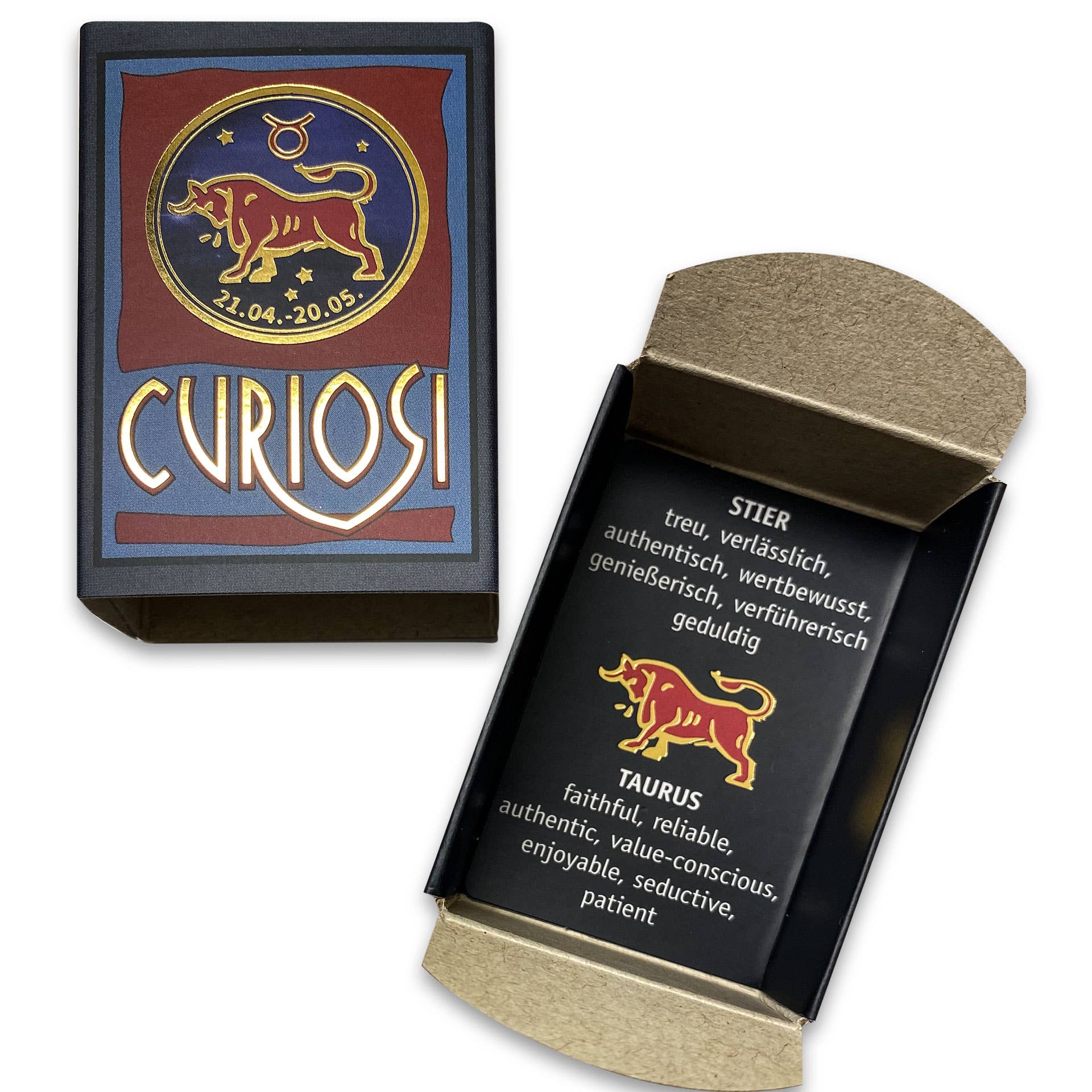 Curiosi - Vente Puzzle – adulte - Puzzle astrologique « Taureau » avec effet paillettes dorées2