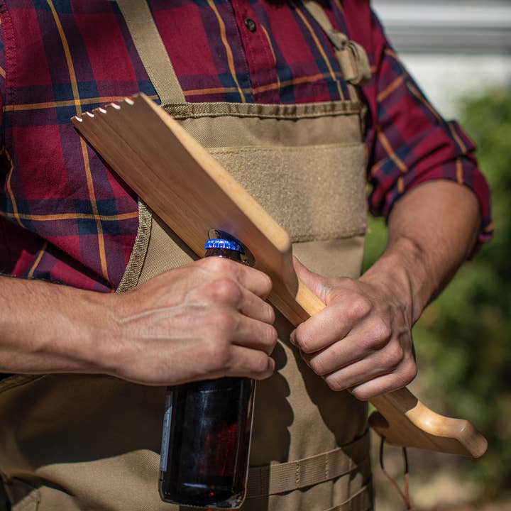 Parawood Hardwood BBQ Grill Scraper w/ Bottle Opener - Core for wholesale on Faire1