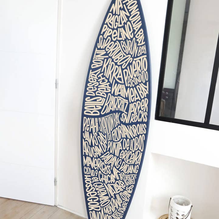 Les Petits Plans - Wholesale Wall Accent - Surfboard - The 30 Most Beautiful Surf Spots7