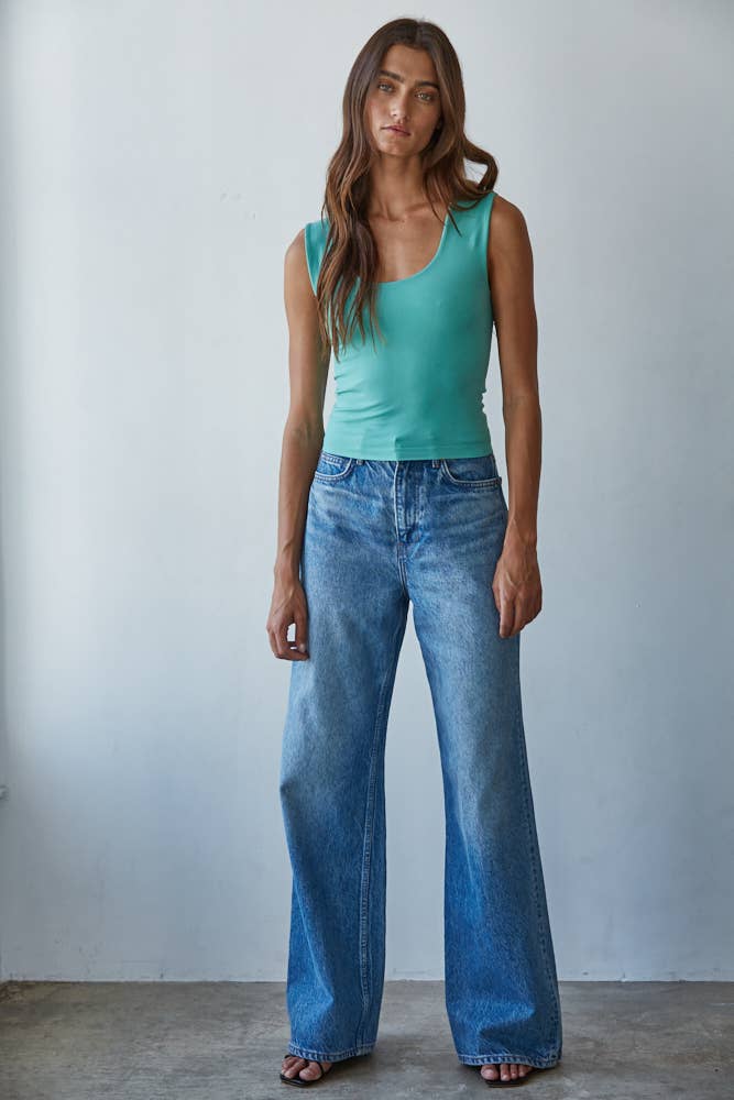 By Together – Großhandel Tanktop – Damen – S1187N | Nahtloses Top mit doppelter Lage14