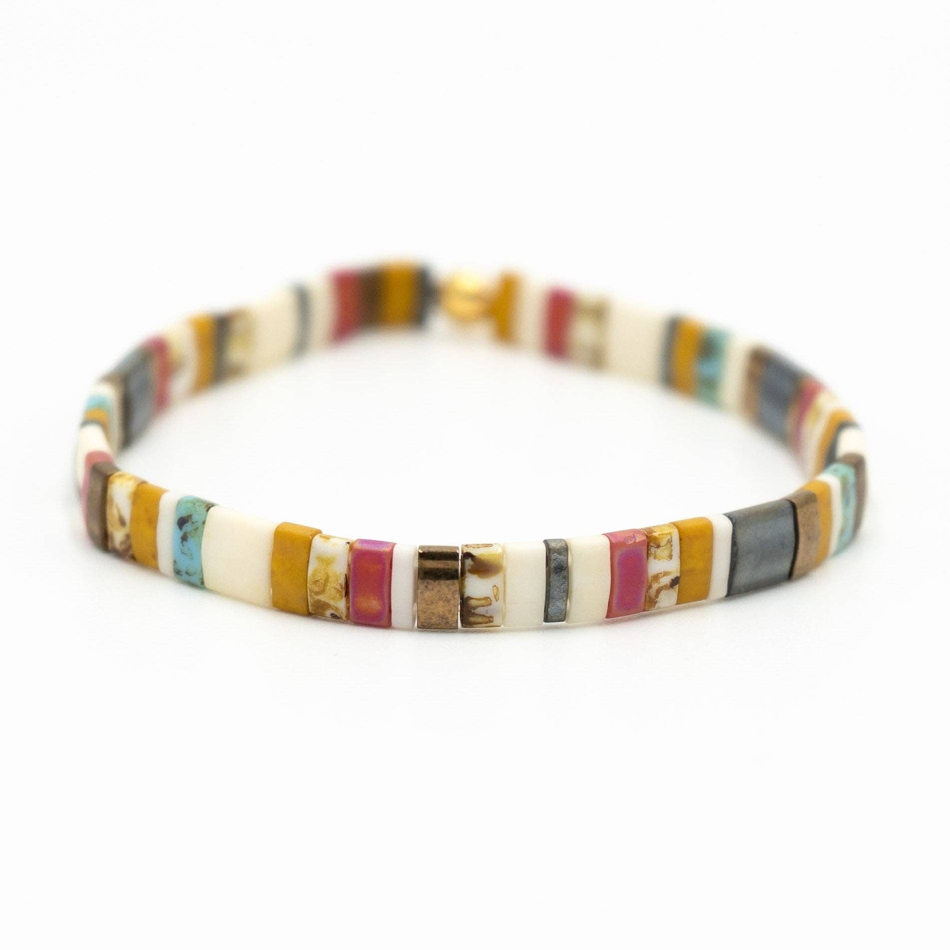 Mack & Rex – wholesale Pärlarmband – CAROLINA BEACHES - Armband med Tila-pärlor | Enstaka0