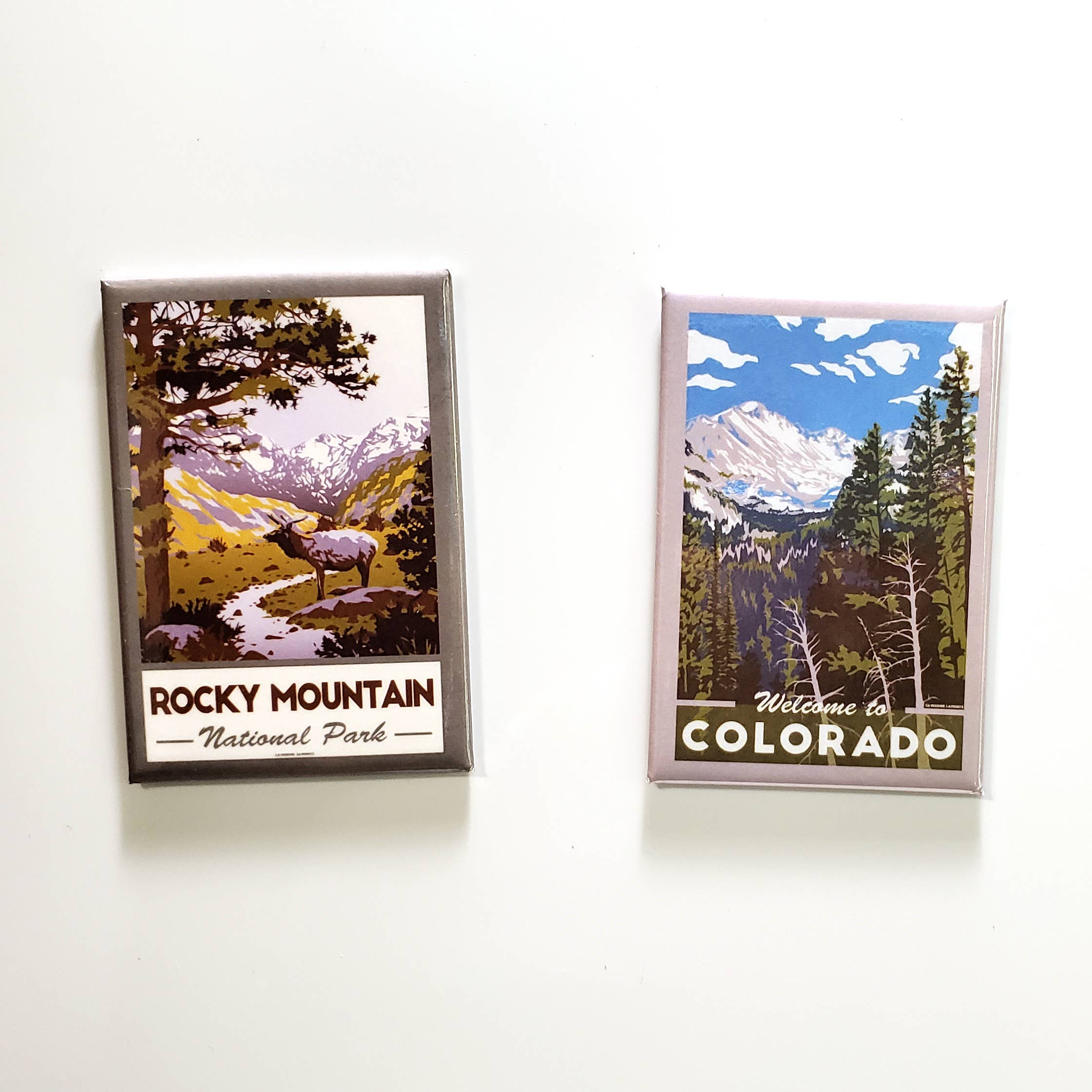 Lionheart Graphics - Wholesale Magnet - Colorado Vintage Souvenir Magnet | Rocky Mountain State1