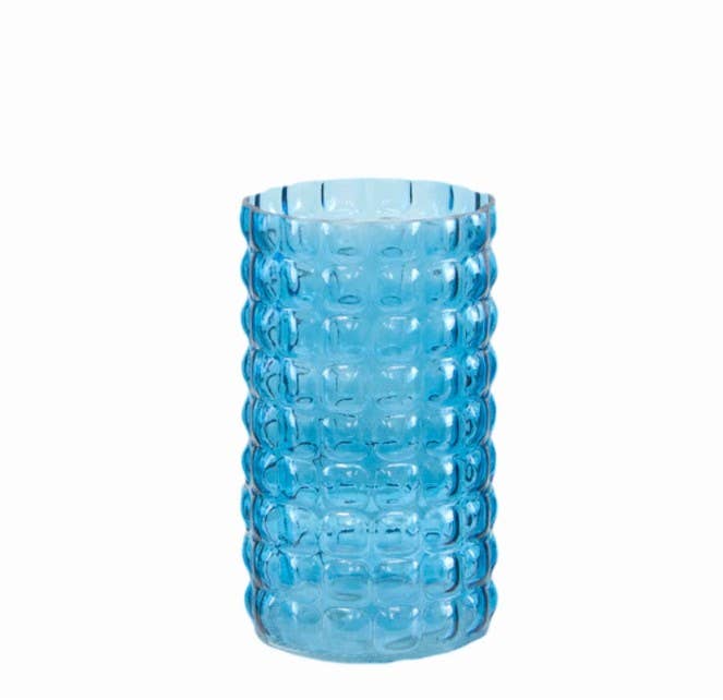 Galore Home - Wholesale Vase - Bubble Cylinder Vase (H-7.5" x D-4.35")3