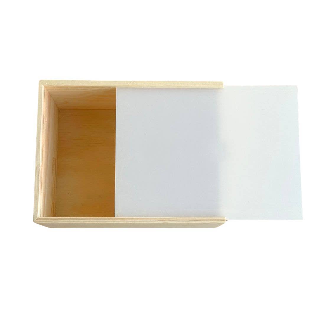 CMC Gold - Wholesale Keepsake box – Child & baby - Plain Acrylic Lid Keepsake Box - Large3