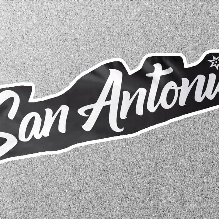 San Antonio Travel Sticker for wholesale by GraffMerch.com