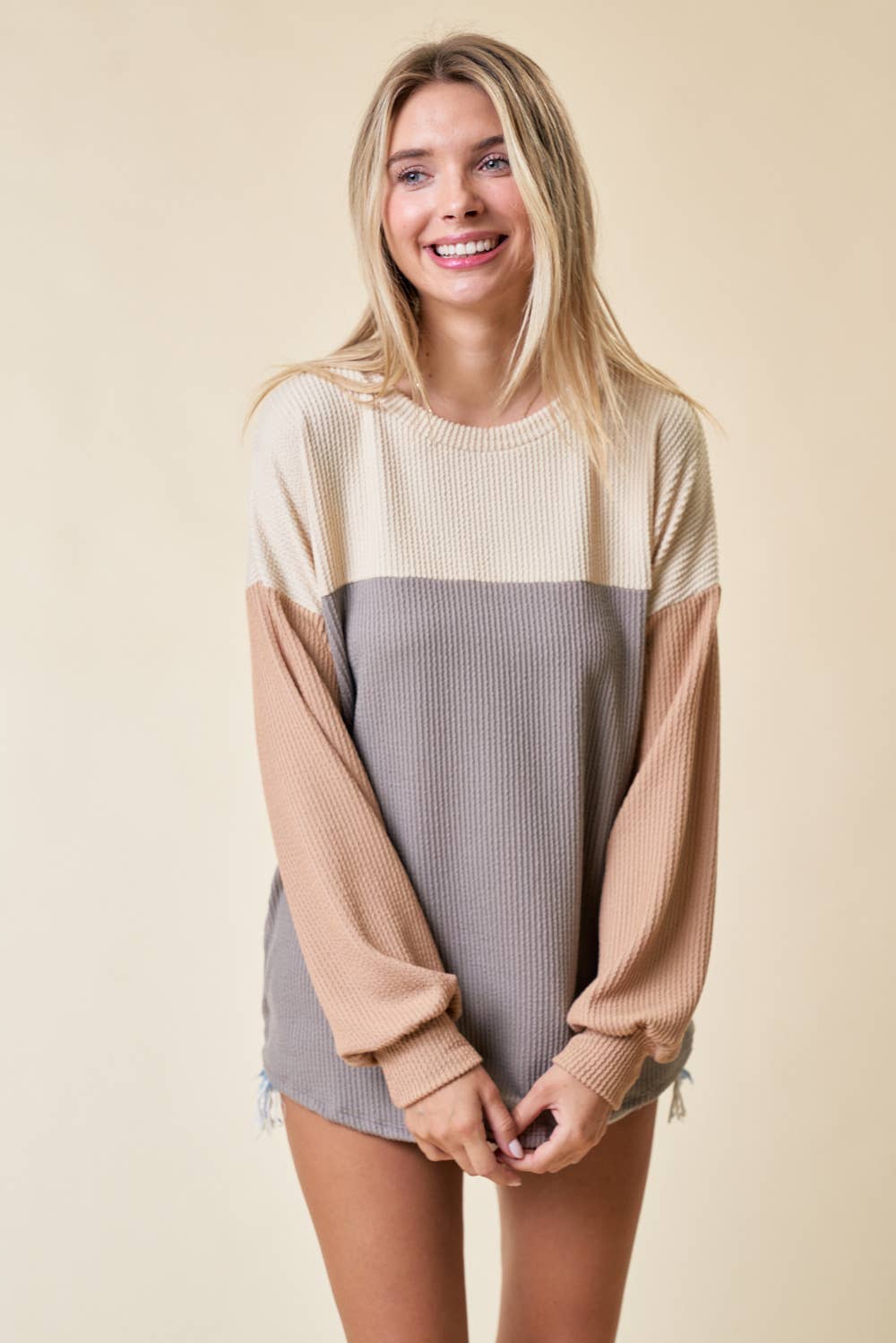 lovely melody – wholesale Sweatshirt - Dam – LMT3379-S-Time to Love Sweatshirt17