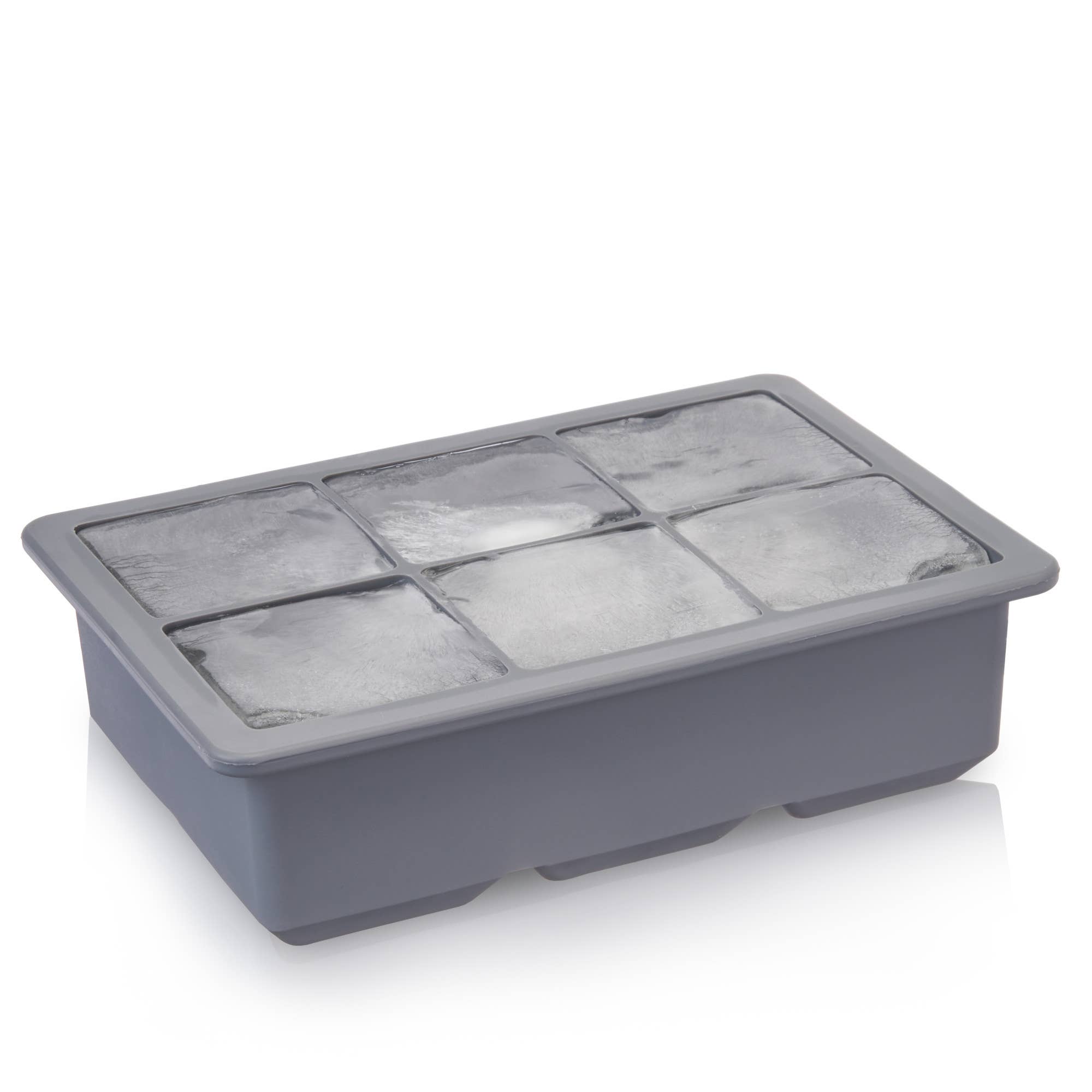 Viski - Wholesale Ice Tray/Mold - Glacier 2 inch Whiskey Ice Cube Tray with Lid2