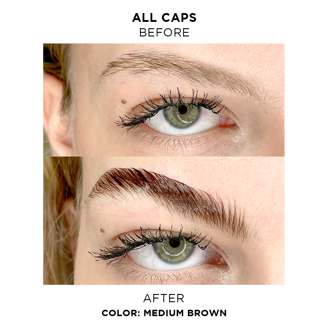 BAEBROW – wholesale Eyebrow set/kit – ALL CAPS Starter Kit - Powder Henna Capsules6