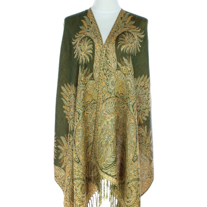 Original USA - Wholesale Scarf - Women's - Pashmina Floral8