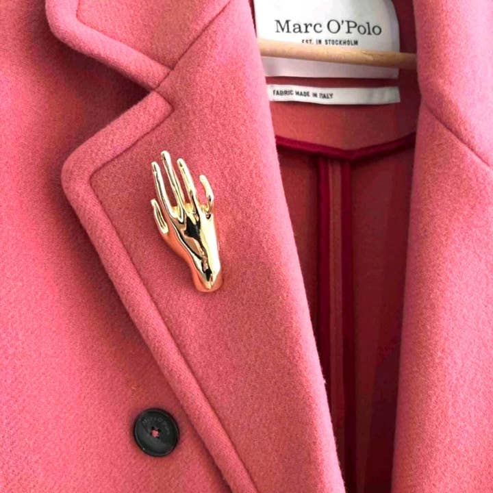 Wild & Free - Wholesale Dangle Earrings - Broche de mano, broche de mano chapado en oro, broche chapado en plata8