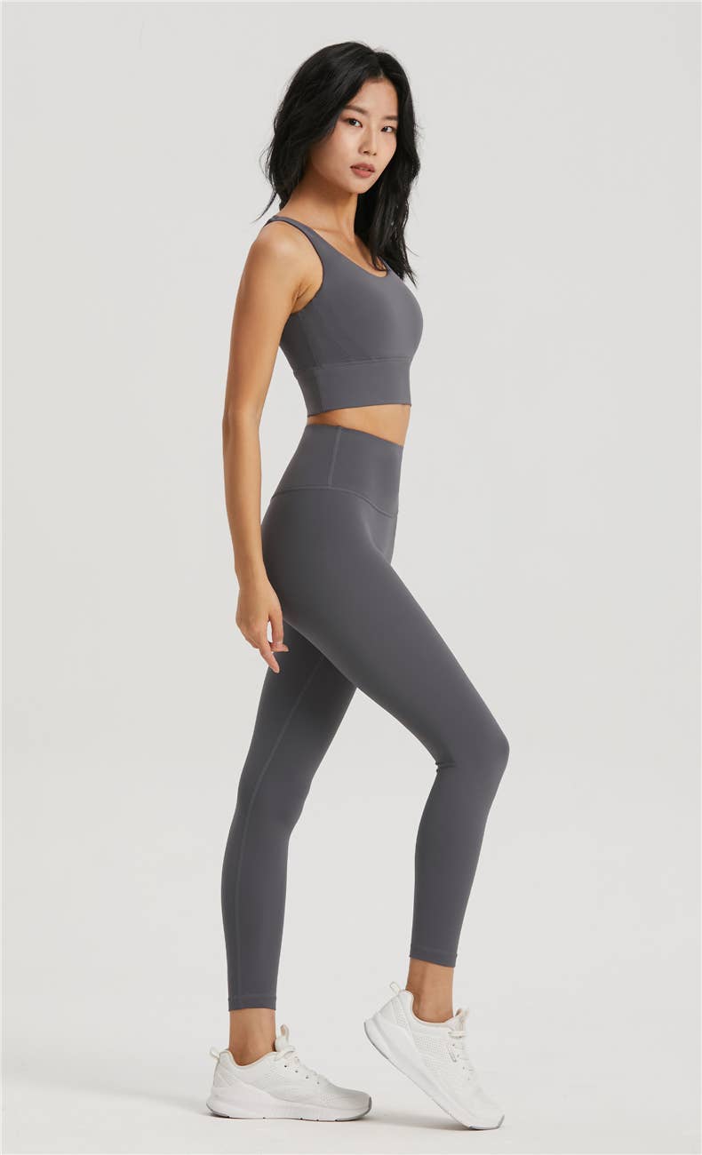 91thelabel – Leggings de desporto/casuais - Mulher por atacado – Leggings de cintura alta Oshun Lycra®7