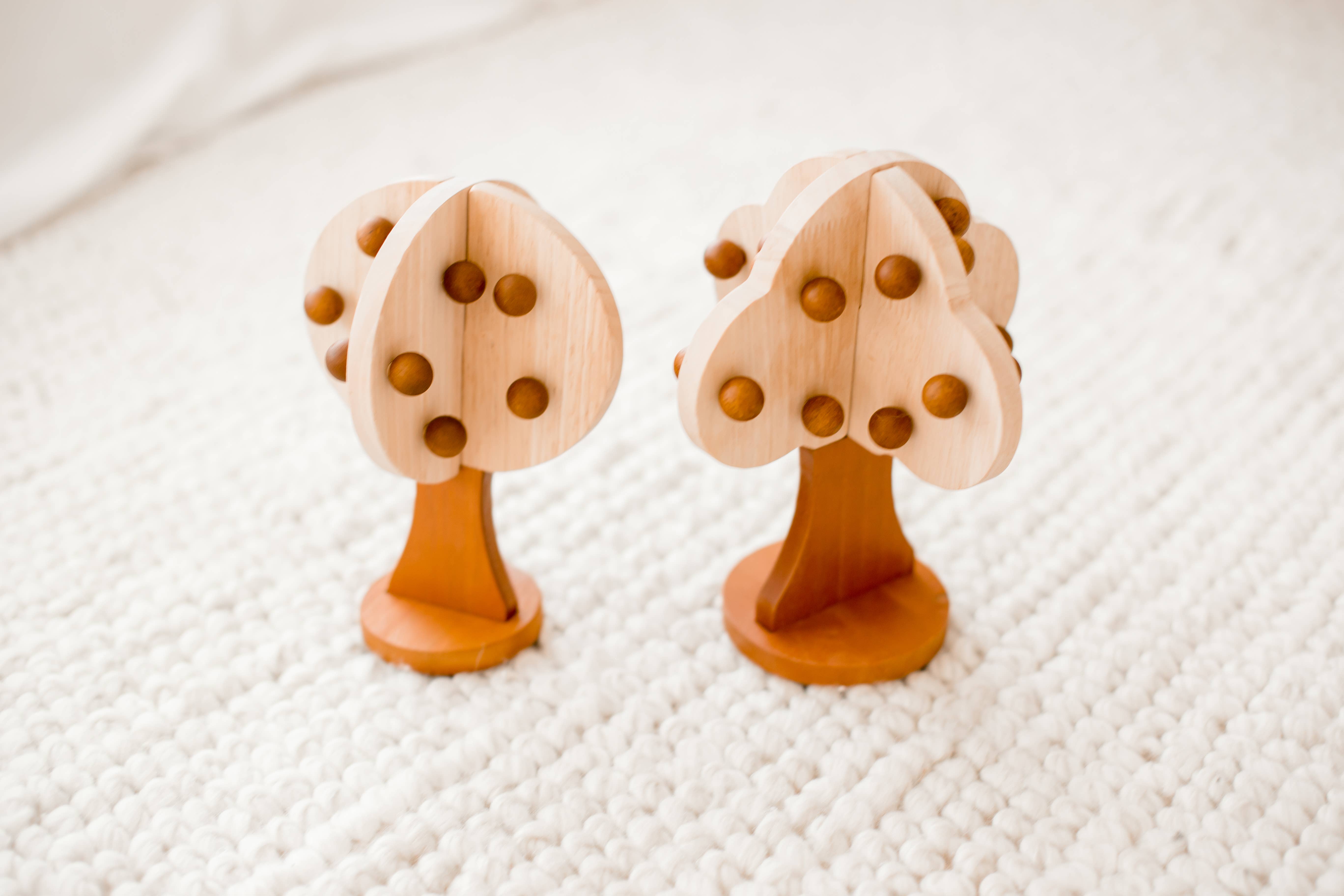 Q Toys - Wholesale Wood toy – Child - Wooden Fruit Trees2