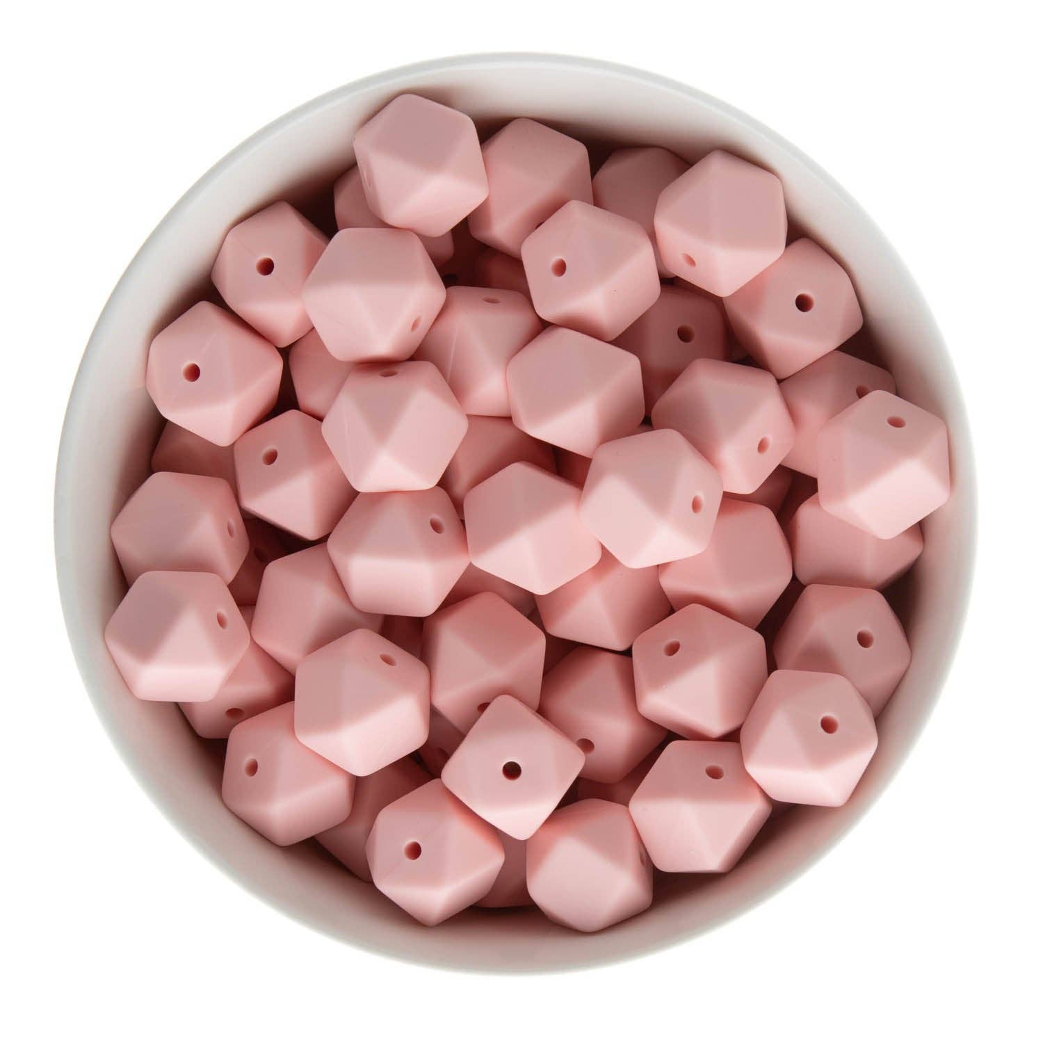 Cara & Co Silicone Craft Supply – wholesale Beads – 14mm Hexagon Silicone Beads39