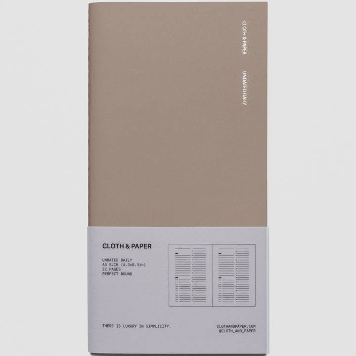 Cloth & Paper - Wholesale Notebook - Travel Notebook | A5 Slim13