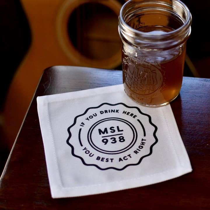 City Collection: The Muscle Shoals Florence Cocktail Napkin for wholesale by Salvation South