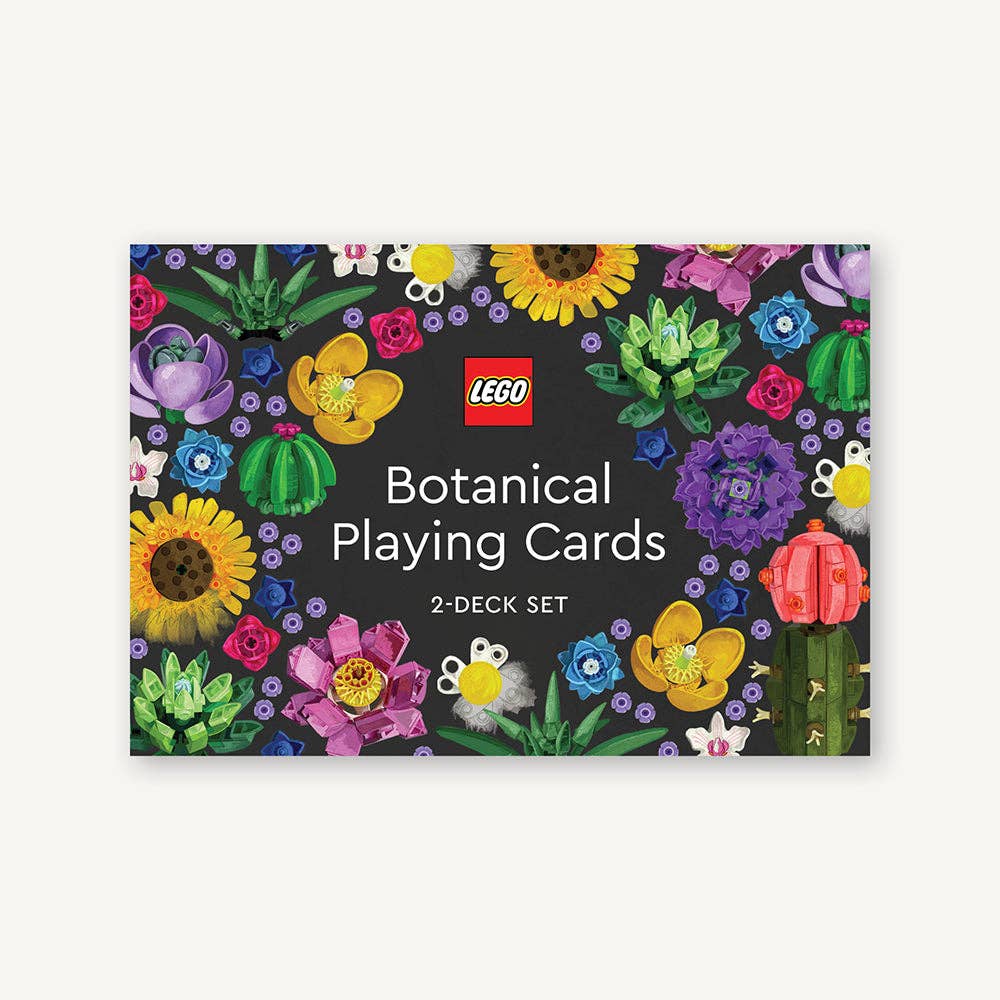 Chronicle Books - Wholesale Playing Cards - LEGO Botanical Playing Cards0