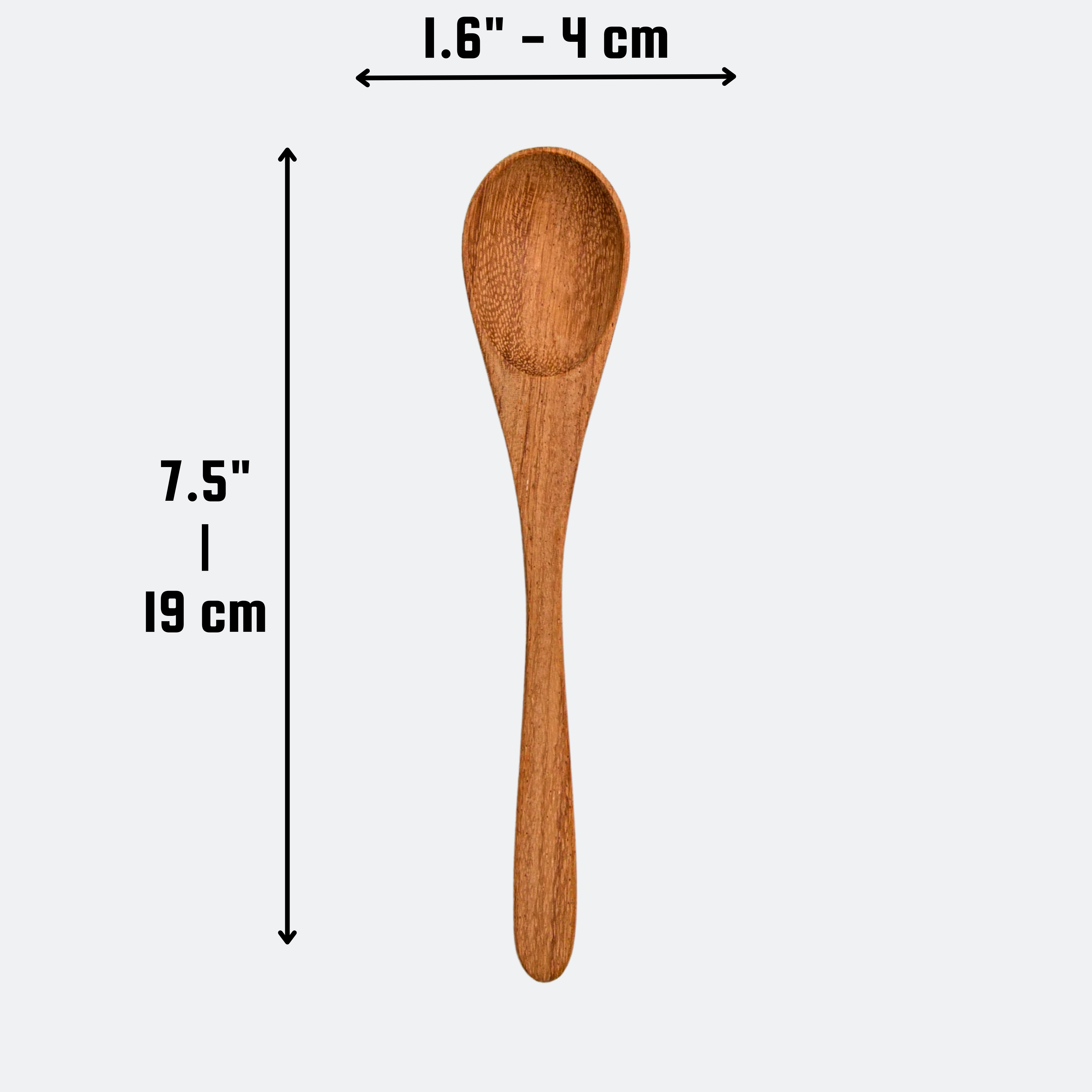 194 Craft House – Engroshandel Køkkenske – Kaffe, teskeer og skovler af træ - måleske1