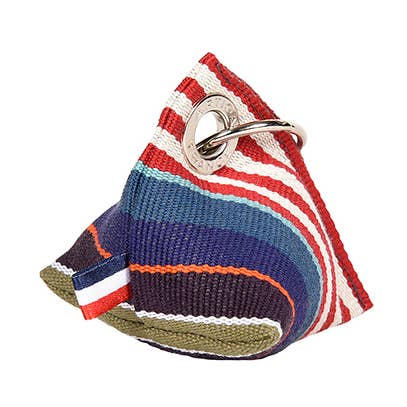 TYROSSE BLUE PYRAMID KEYCHAIN for wholesale by Artiga