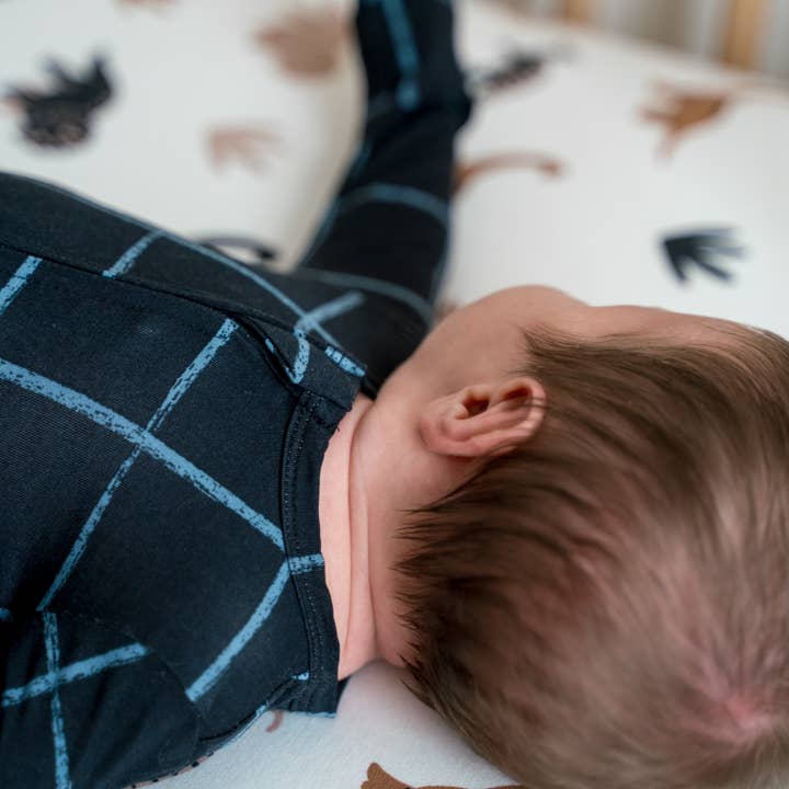 Bamboo Footed Sleepers | LE Prints for wholesale by Pip + Phee