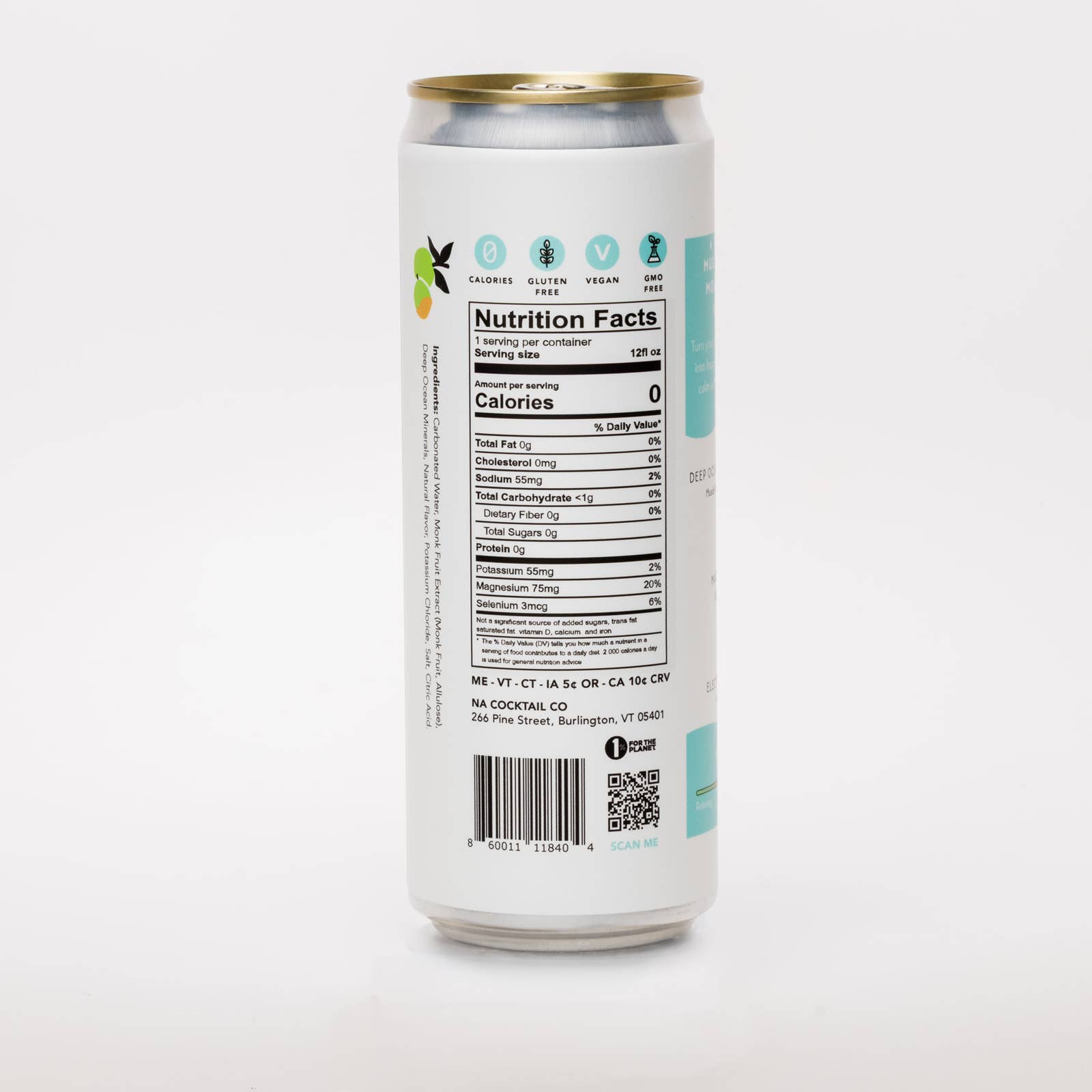 Guinep NA Cocktail Co - Vente Apéritifs sans alcool/mocktails - Cocktail Minéral Océanique NA "RESTORE" au Guinep Tropical3