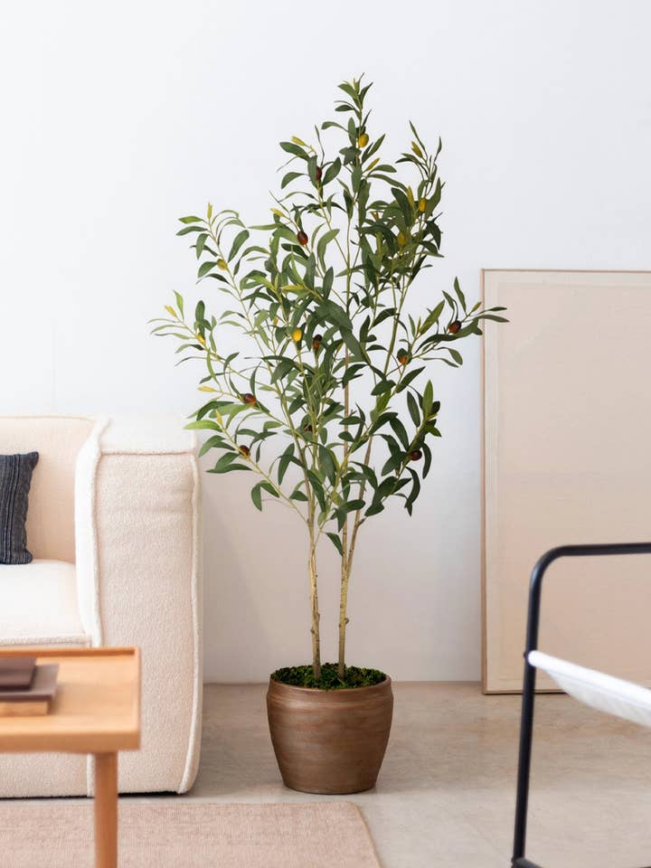 Flair Artificial Olive Tree 120 cm for wholesale by Maia Shop