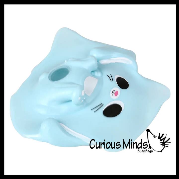 Curious Minds Toys - Wholesale Squishy Toy - Kids & Baby - 1 Bunny Splat Ball - Water Filled Splat Stress Ball - Throw 8