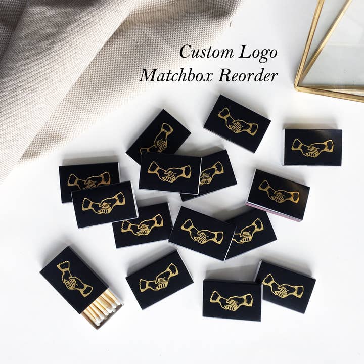 Studio Portmanteau - Wholesale Matches - Custom Logo Matchbox - REORDER | Branded Matchbooks