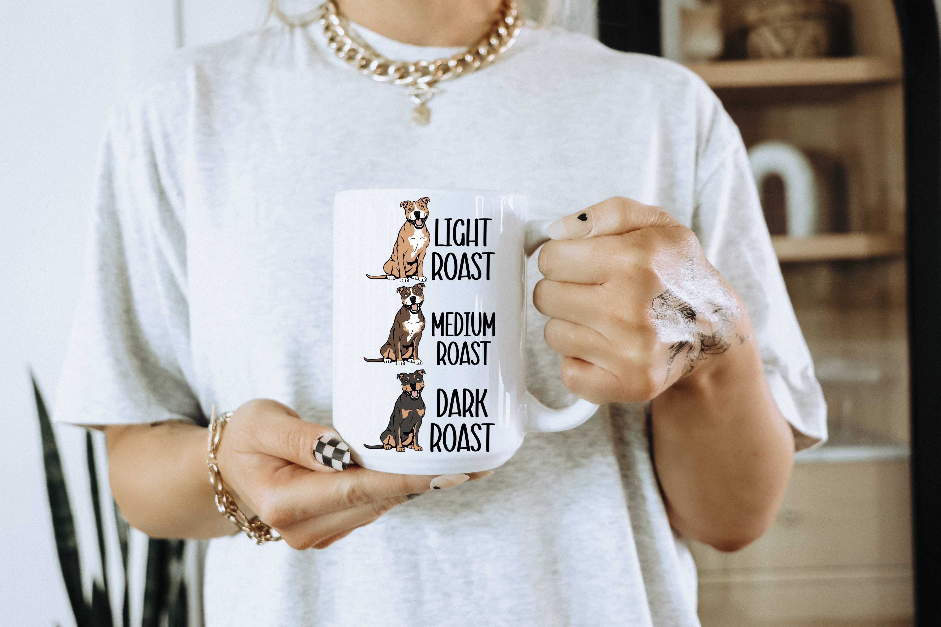 Ace the Pitmatian Co - Wholesale Coffee Mug - Pitbull Dog Coffee Mug1