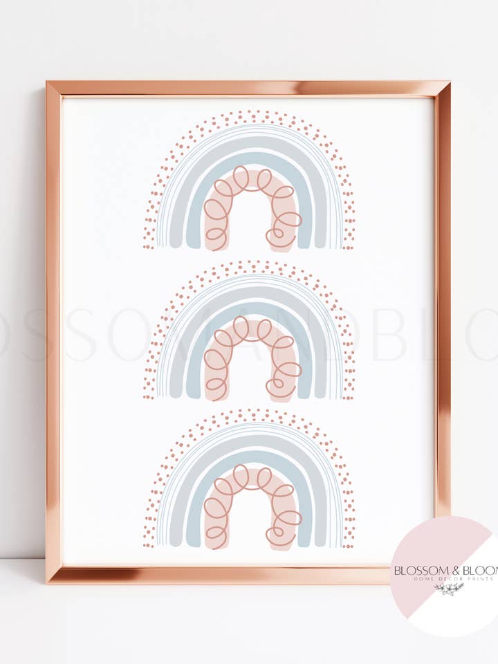 Boho Rainbow Trio for wholesale by Blossom & Bloom