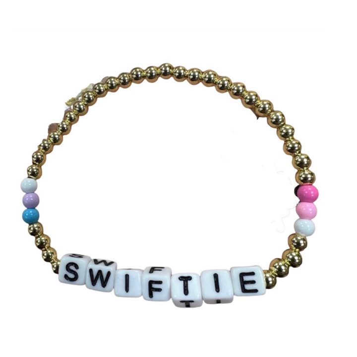 Swiftie Bracelet for wholesale by lil darlings inc