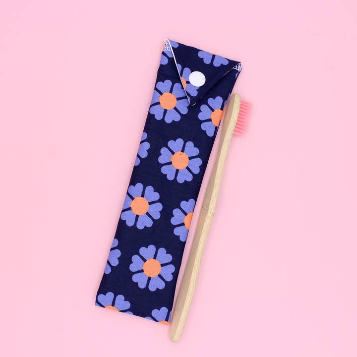 Machatatelier - Vente Support de brosse à dents - Étui de brosse à dents - coton enduit1