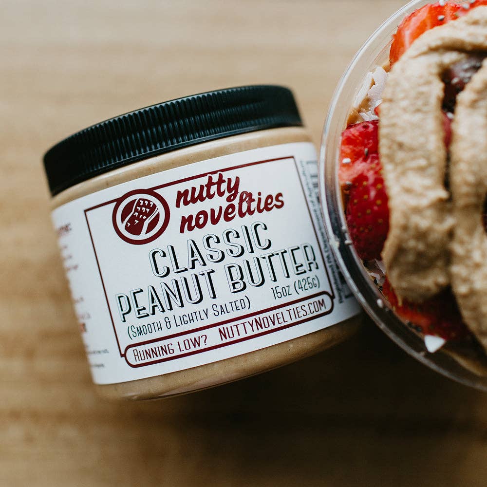 Nutty Novelties - Wholesale Nut Butter - Classic Peanut Butter1