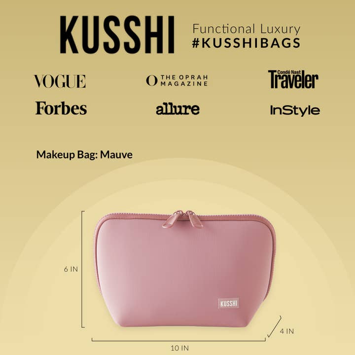 Makeup Bag - Machine Washable - Neoprene Cosmetic Beauty Bag for wholesale by KUSSHI