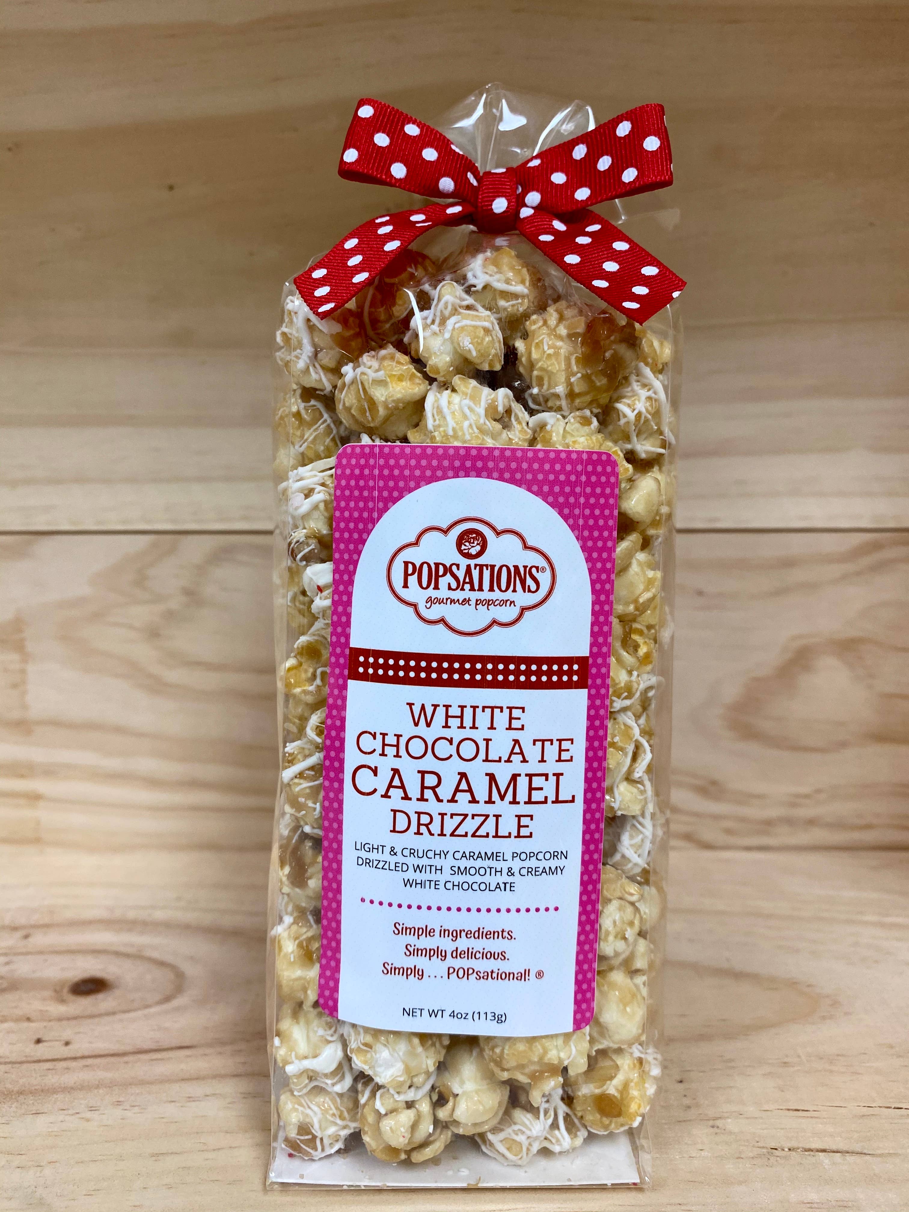 Popsations Popcorn Company - Wholesale Popcorn - Caramel Popcorn 4oz Ribbon Bag8