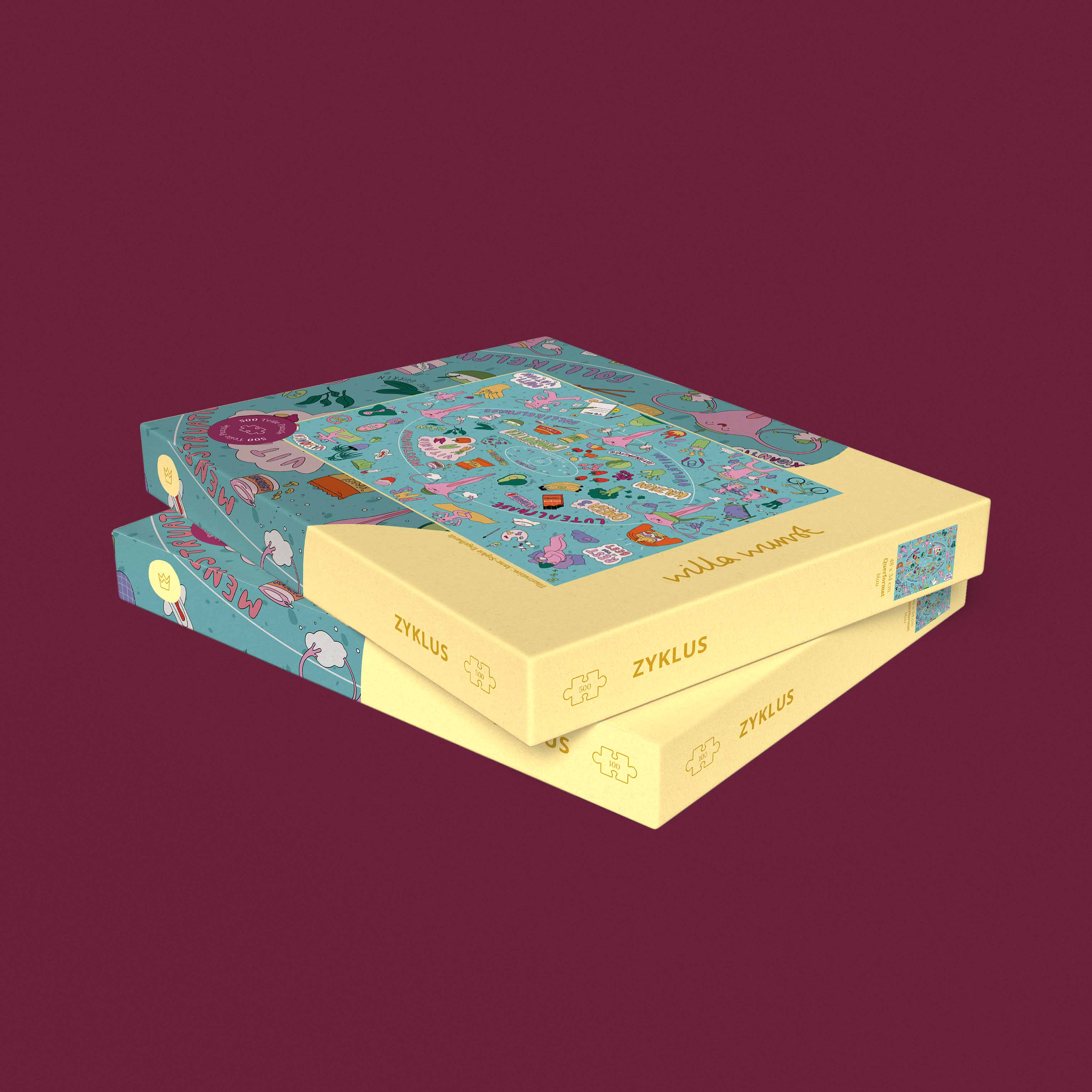 Willa Wunst GmbH – Engroshandel Puslespil - Voksen – Cykelpuslespil5