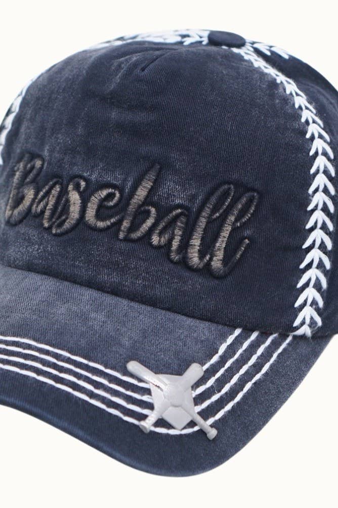 Olive & Pique - Vendita all'ingrosso Cappellino da baseball - Unisex - Cappello a Tema con Ricamo 3D e Cuciture da Baseball0