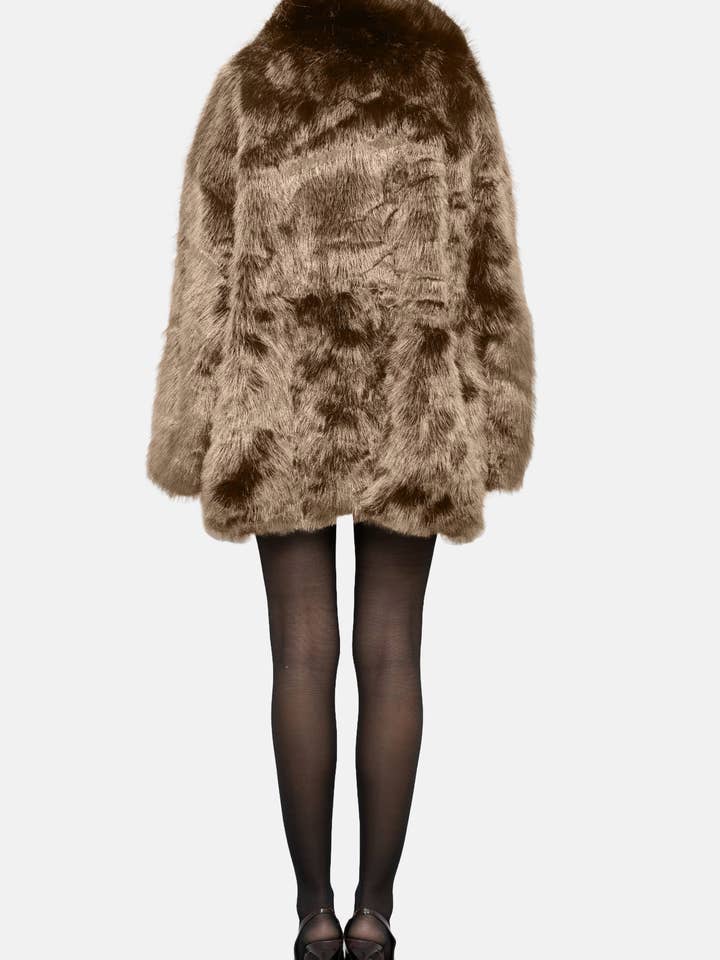 Ricano - Vente Veste – femme - Veste en fausse fourrure Lorenza pour femme10